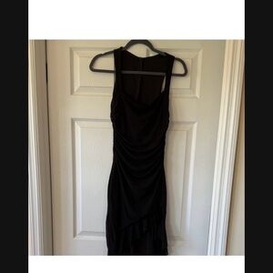 Elegant Black Sleeveless Dress